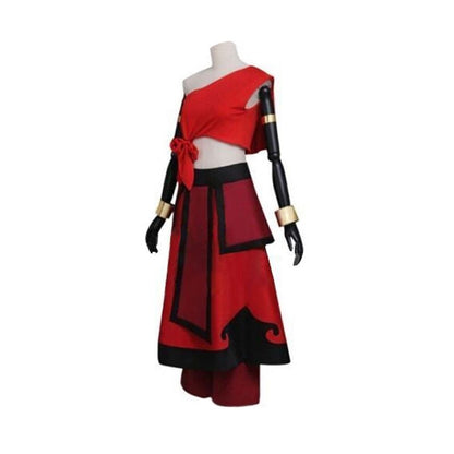 Avatar The Last Airbender Katara Fire Nation Cosplay Costume