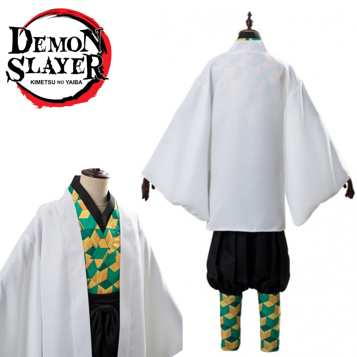 (special Order) Demon Slayer Cosplay Costume Adult Size Sabito Bunny