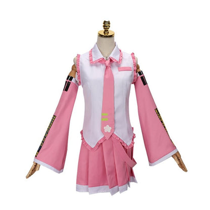 Vocaloid - Hatsune Miku Sakura Cosplay Costume