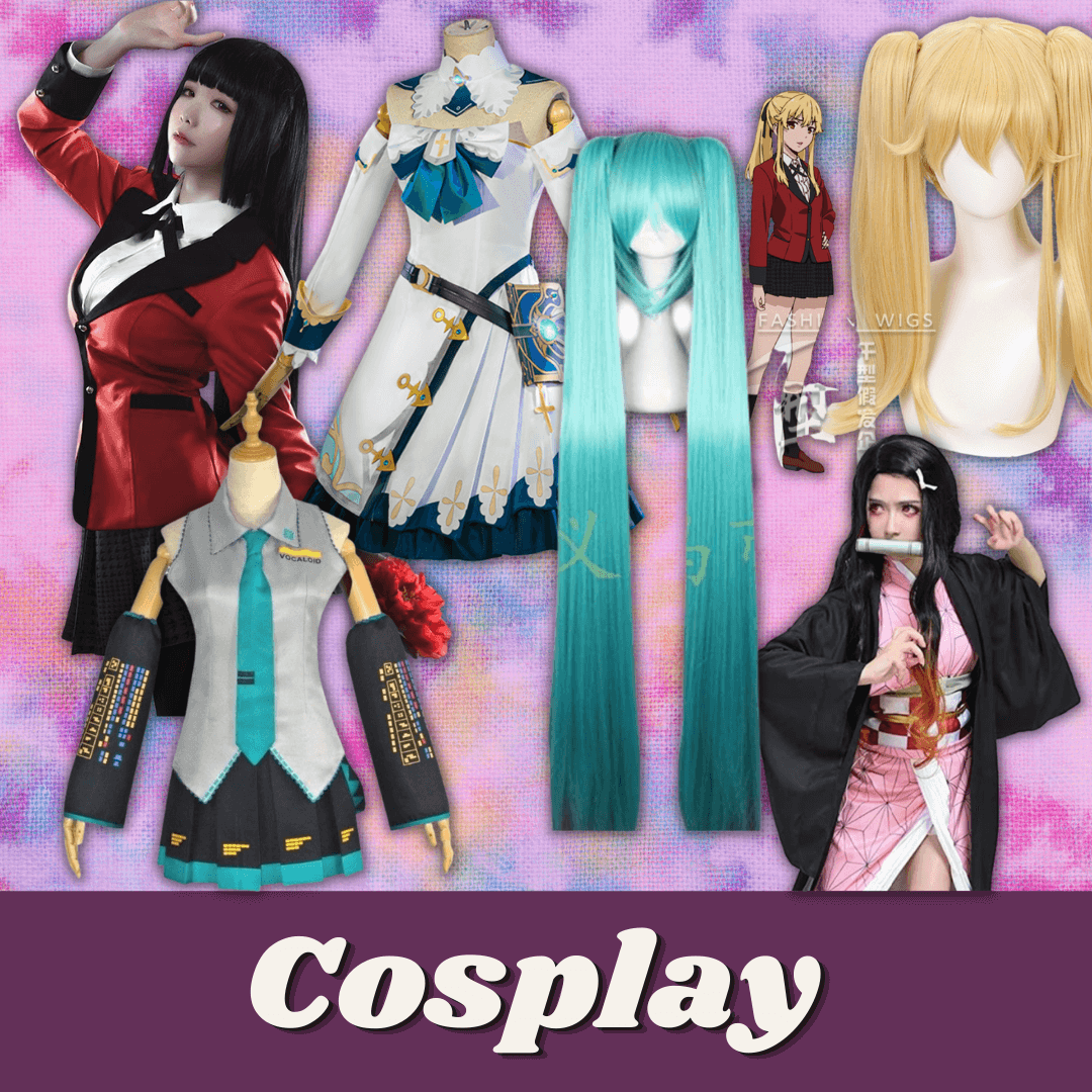 Anime Cosplay costumes, merchandise & figures, Sydney Australia
