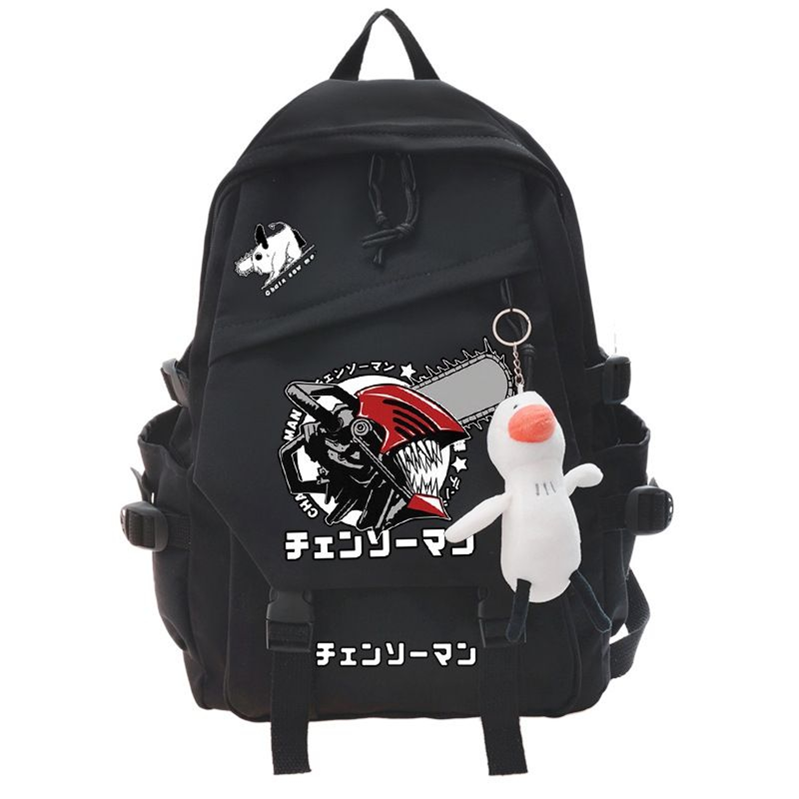 Chainsaw Man Black Backpack - $59.99 - The Mad Shop